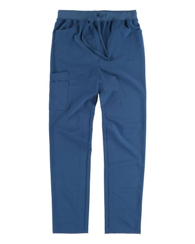 Pantalone elesticizzato multitasche PETROL