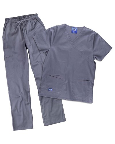 Kit pantalone e casacca unisex elasticizzato Dark Grey