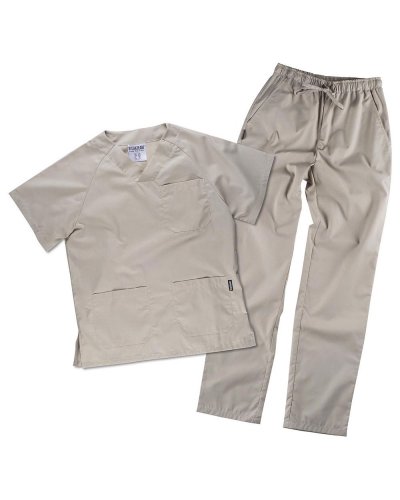 Kit pantalone e casacca unisex BEIGE