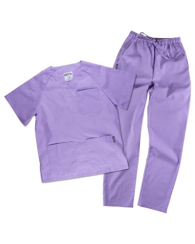 Kit pantalone e casacca unisex LIGHT PURPLE