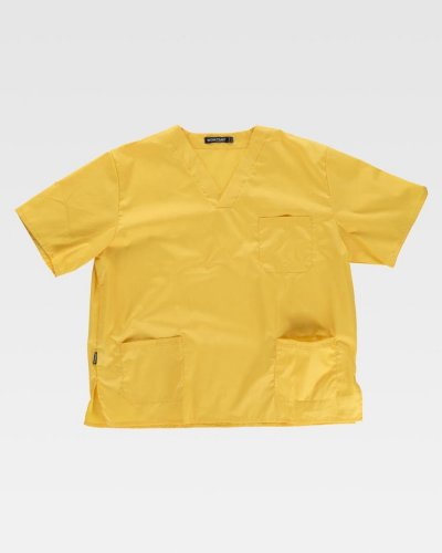 Casacca unisex con collo a V