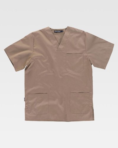 Casacca unisex con collo a V