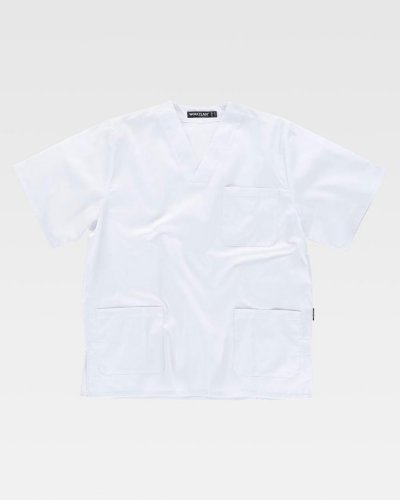 Casacca unisex con collo a V