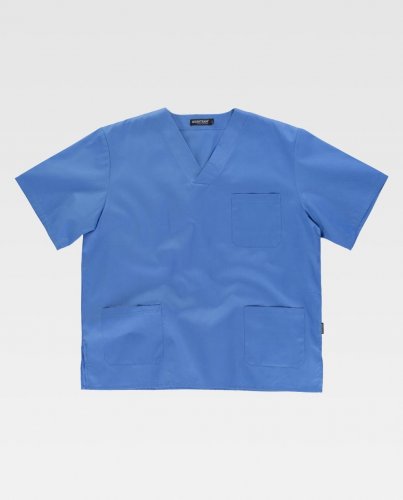 Casacca unisex con collo a V