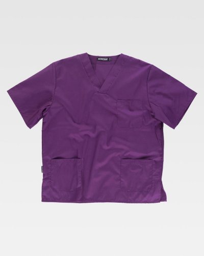 Casacca unisex con collo a V