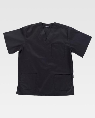 Casacca unisex con collo a V