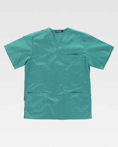 Casacca unisex con collo a V