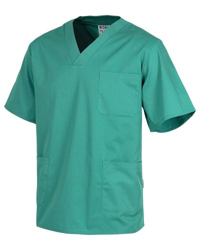 Casacca unisex con collo a V GREEN