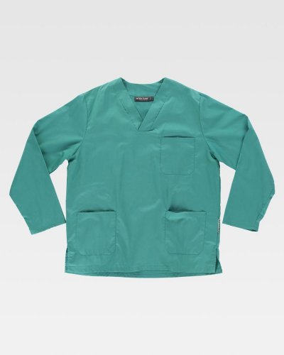 Casacca unisex con collo a punta