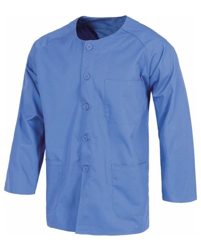 Casacca unisex con girocollo maniche lunghe SKY BLUE