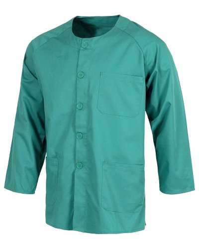 Casacca unisex con girocollo maniche lunghe GREEN
