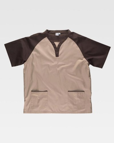 Casacca unisex manica corta tipo raglan
