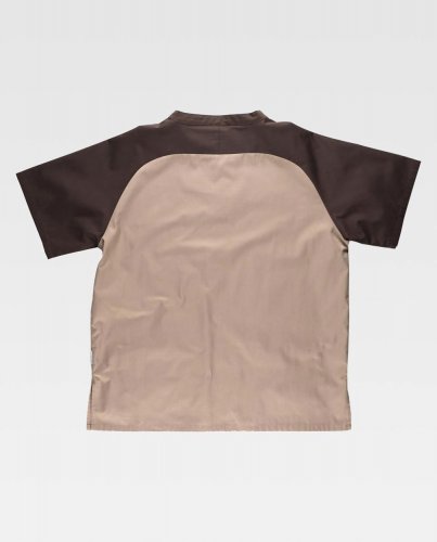 Casacca unisex manica corta tipo raglan
