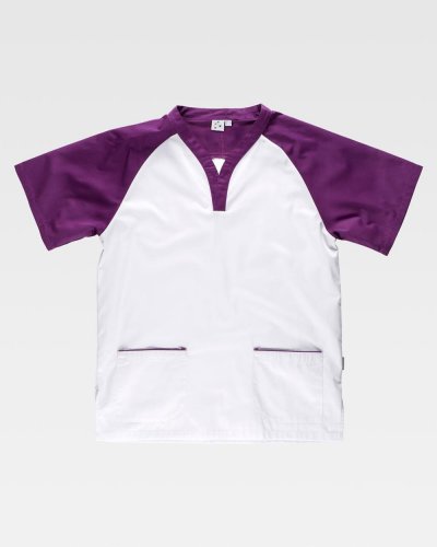 Casacca unisex manica corta tipo raglan