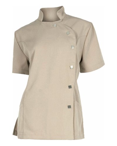 Casacca chiusura con bottoni automatici e due taschini BEIGE