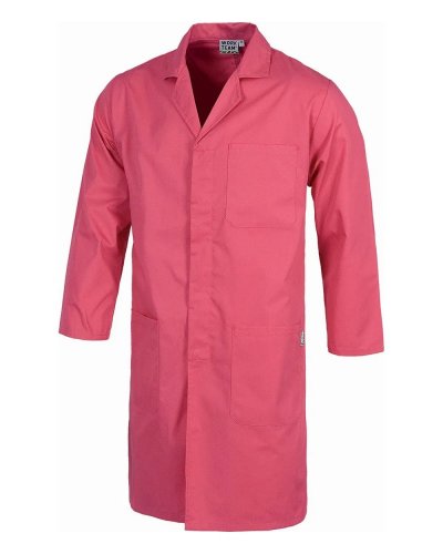 Camice unisex chiusura con automatici nascosti FUCHSIA