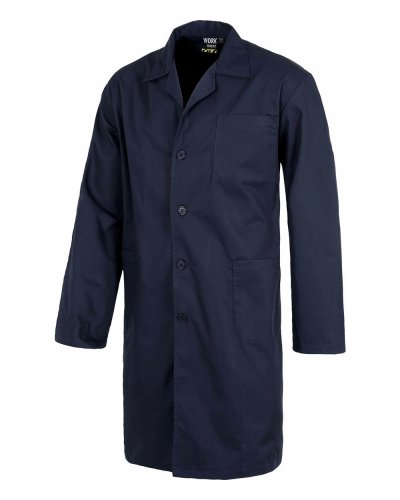 Camice da uomo a maniche lunghe con chiusura a bottoni NAVY