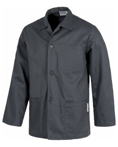 Camice da uomo con chiusura a bottoni LIGHT GREY