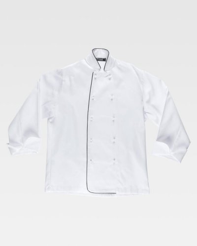 Casacca da cuoco unisex a manica lunga