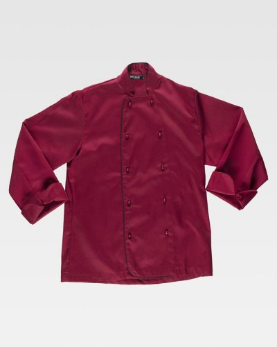 Casacca da cuoco unisex a manica lunga