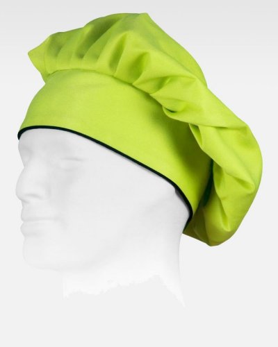 Cappello liscio da cucina con velcro LIME