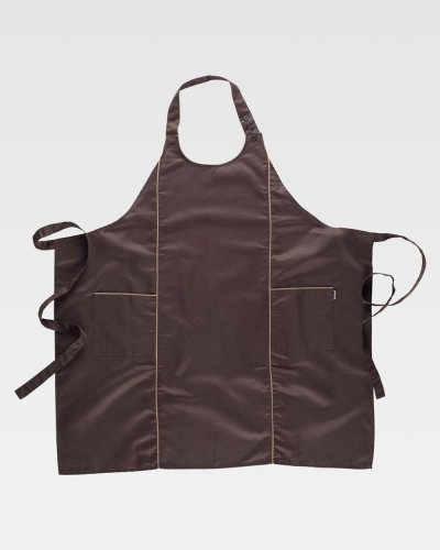 Grembiule con pettorina e collo