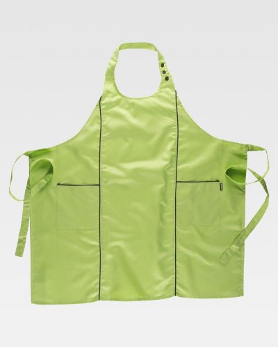 Grembiule con pettorina e collo