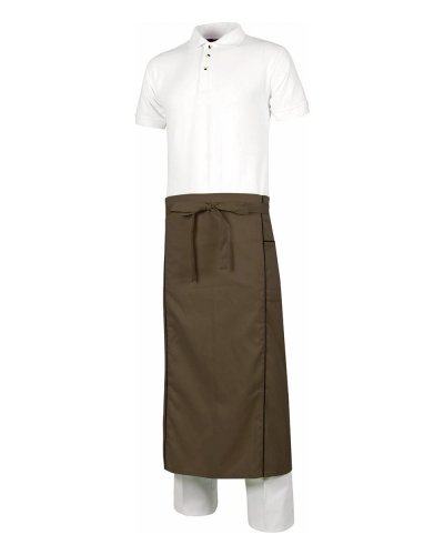 Grembiule francese estralungo combinato BROWN