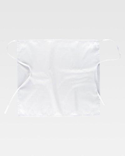 Grembiule francese lungo 65x70 senza tasche WHITE