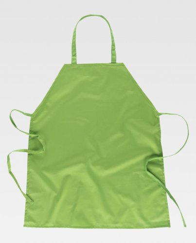 Grembiule classico lungo 90x70 senza tasche PISTACHIO