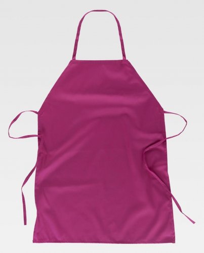 Grembiule classico lungo 90x70 senza tasche FUCHSIA