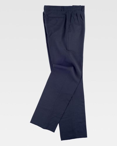 Pantalone diritto per uomo con pinze