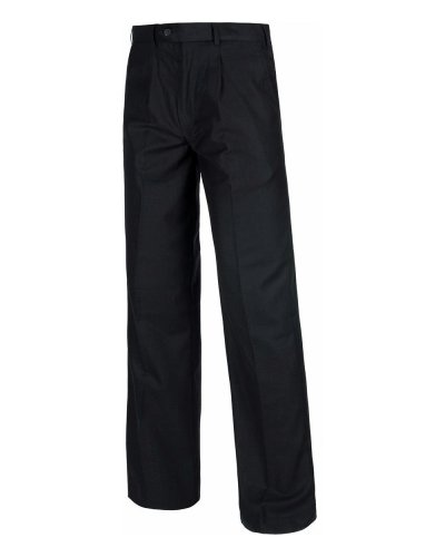 Pantalone diritto di uomo con pinze Dark Grey