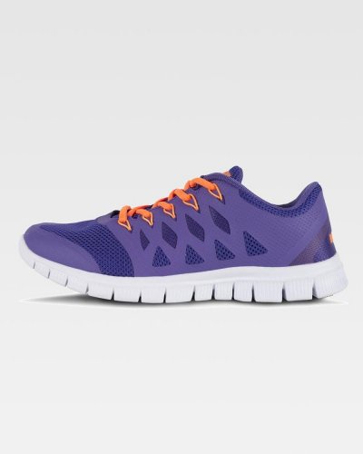 Sneakers  bianche in rete, suola EVA, S3, 200g