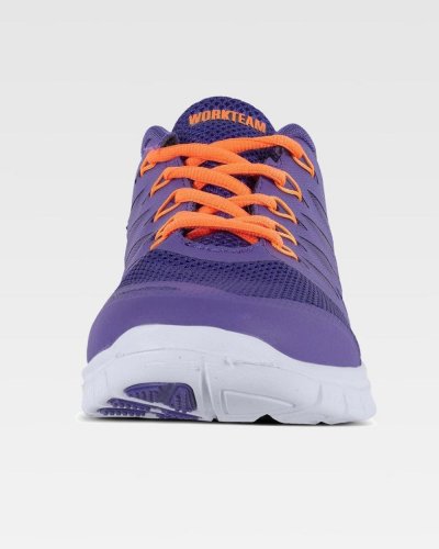 Sneakers  bianche in rete, suola EVA, S3, 200g