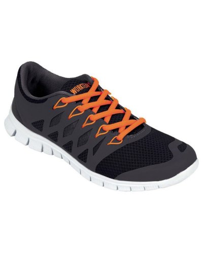 Sneakers  bianche in rete, suola EVA, S3, 200g BLACK