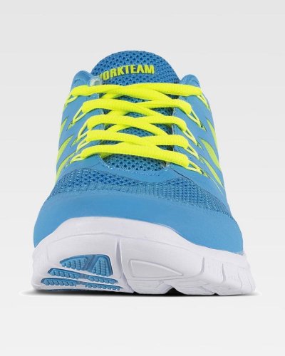 Sneakers  bianche in rete, suola EVA, S3, 200g