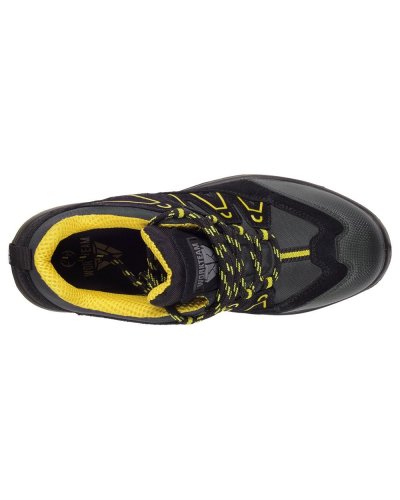 Scarpa combinata con lacci e dettagli riflettenti