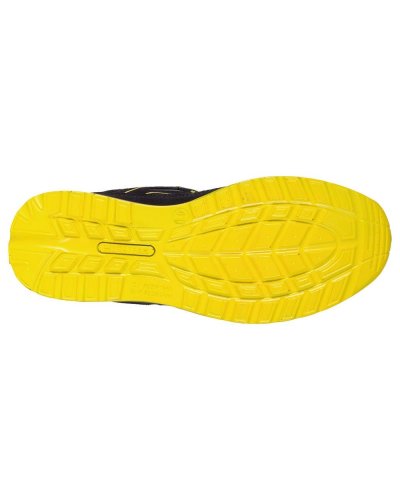 Scarpa combinata con lacci e dettagli riflettenti