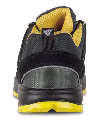 Scarpa combinata con lacci e dettagli riflettenti