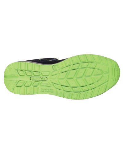 Scarpa combinata con lacci e dettagli riflettenti