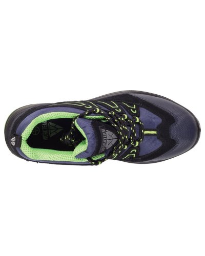 Scarpa combinata con lacci e dettagli riflettenti