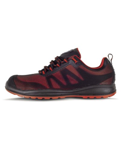 Scarpa con lacci combinati