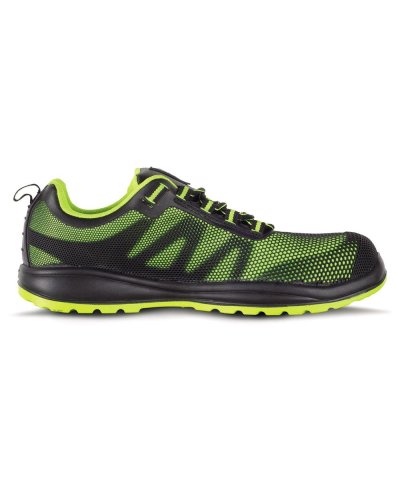Scarpa con lacci combinati