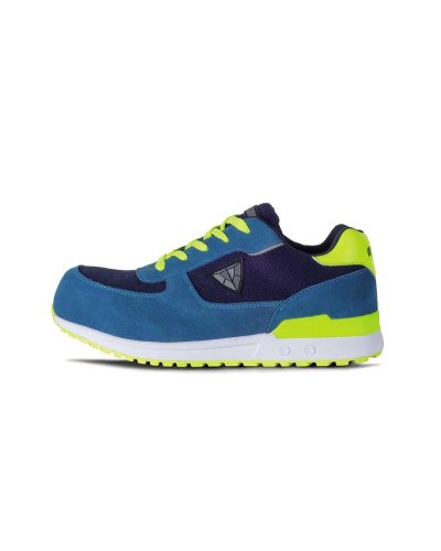 Scarpa con dettagli riflettenti priva di metallo
