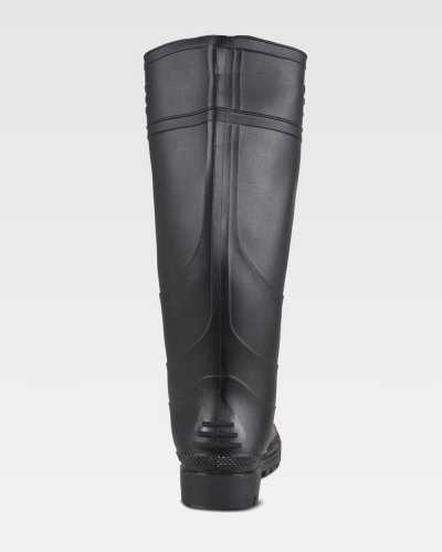 Stivale alto antipioggia nero in PVC