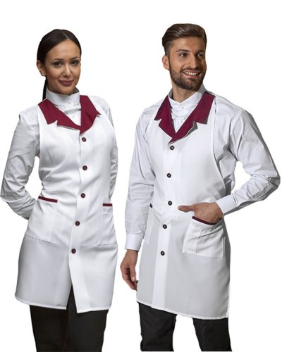 Grembiule unisex Bordeaux