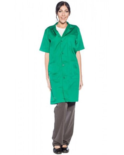 Camice Unisex manica corta Verde