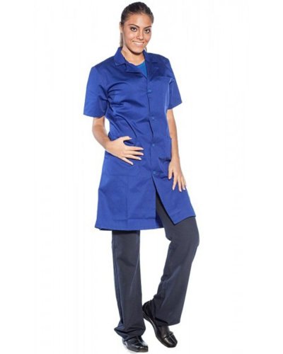 Camice Unisex manica corta Royal