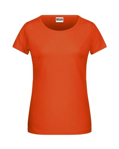 Ladies' Basic-T Dark Orange